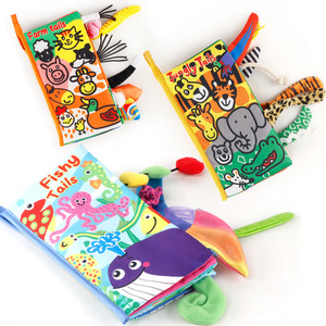 Livre en tissu doux et silencieux pour bébés et tout-petits, en feutre, imperméable, mignon, pour l'éveil éducatif précoce - Product Image 1