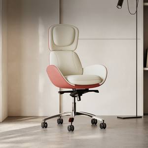 Silla de Oficina Moderna Ajustable de Cuero – Silla de Escritorio Ergonómica con Respaldo Alto - Product Image 4