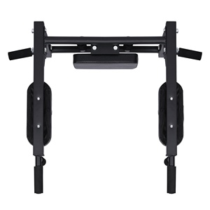 Gran oferta, barra extraíble Chin-up para puerta, barra de estación de inmersión montada <span class=keywords><strong>en</strong></span> la pared para el hogar, equipo de Fitness, accesorios de estación de inmersión para puerta - Product Image 3