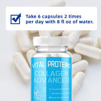 Les peptides d'OEM/ODMCollagen ont avancé des capsules pour le soutien de santé d'ongle de cheveux et de coeur