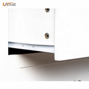 Commode de rangement <span class=keywords><strong>à</strong></span> 3 tiroirs, commode de chambre <span class=keywords><strong>à</strong></span> coucher, <span class=keywords><strong>meuble</strong></span> de rangement, nouveau design, en blanc mdf, 3 tiroirs - Product Image 5
