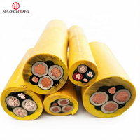 Kabel Tambang Fleksibel Berpelindung Multi Inti Tembaga MYP 4-185mm 0.66/1.14KV Peralatan Listrik Industri