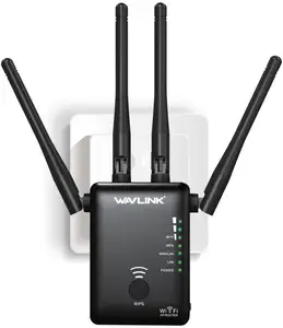 Ucuz fiyat WAVLINK WiFi aralığı genişletici AC1200 Dual Band WiFi güçlendirici WiFi genişletici tekrarlayıcı sinyal güçlendirici WL-WN575A3