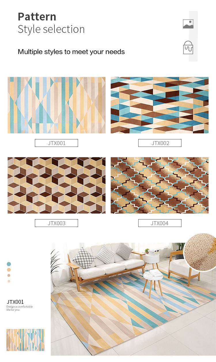 2021 New Modern Design High Quality Living Room Carpet