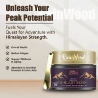 Résine de Shilajit Rainwood en gros, extrait pur et naturel de Shilajit liquide de l'Himalaya, 30g ou personnalisation
