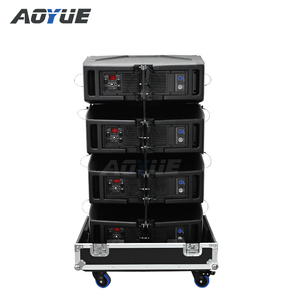 H-30A line array dual 10 inch neodymium active outdoor Pa speaker dj professional active dsp stage speakers - Product Image 6
