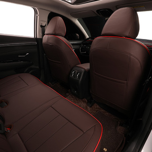 Original Airbag Compatible Cuero Deportes All-Season OEM/ODM Tamaño especial de alta calidad Fundas de asiento de coche personalizadas para Tucson - Product Image 3
