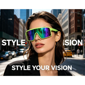 Gafas de Sol para Ciclismo, Montura Ultraligera de PC, Protección UV400, para Ciclismo, Running y Actividades al Aire Libre - Product Image 5