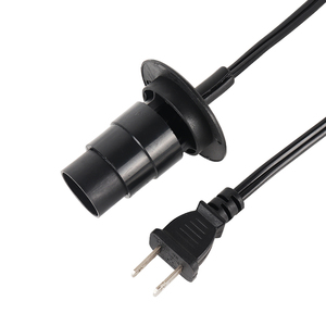 Điện chúng tôi được liệt kê thay thế Muối Đèn dây điện với dimmer chuyển đổi Mỹ cắm 110V E12 E14 Đèn chủ Cáp - Product Image 1