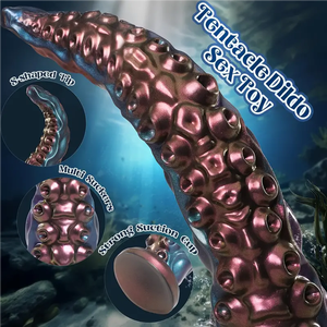 12.8 pollici Dildo anale realistico con forte ventosa tentacolo Dildo giocattoli sessuali enorme mostro <span class=keywords><strong>Silicone</strong></span> Dildo spina anale per le signore - Product Image 4