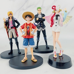 หุ่นฟิกเกอร์2024จากการ์ตูนอนิเมะ1ชิ้นหุ่น PVC อนิเมะญี่ปุ่น Luffy Zoro Sanji <span class=keywords><strong>Uta</strong></span> - Product Image 1