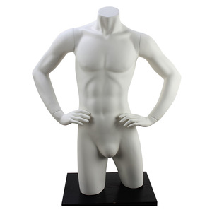 Nouveau produit Prix bas <span class=keywords><strong>Mannequin</strong></span> de <span class=keywords><strong>vitrine</strong></span> demi-corps pour magasin de vêtements - Product Image 1