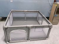 Nuevo y Popular: Corral para Bebés con Diseño Plegable de Seguridad, Fabricado en Tela y Metal para Jugar en Interiores