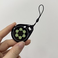 Carte de contrôle d'accès personnalisée ECATOO, carte RFID en époxy gravée au laser, porte-clés NFC, cartes en époxy