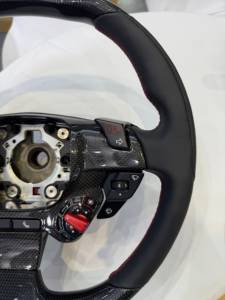 Pour <span class=keywords><strong>Ferrari</strong></span> <span class=keywords><strong>458</strong></span> Purosangue F430 488 360 LaFerrari Roma <span class=keywords><strong>Volant</strong></span> en Fibre de Carbone - Product Image 2