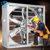 Ventilateur d'extraction industriel pour serre, poulailler et grande serre, 20, 24, 30, 40, 48, 50 pouces, à poussée et traction