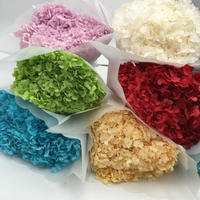 Matériaux naturels purs pour bricolage, style INS, fleurs d'hortensia Anna préservées au toucher réel, séchées avec tige, décoration de Noël pour la maison