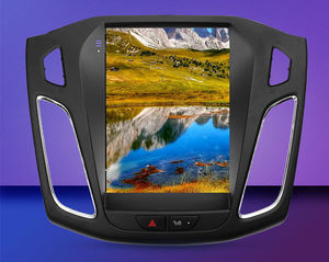 Gerllish 10.4 "Tesla เครื่องเล่นดีวีดีมัลติมีเดียติดรถยนต์, เครื่องเล่นดีวีดีจีพีเอสสำหรับรถยนต์ฟอร์ดโฟกัส3 2012-2017วิทยุสเตอริโอ - Product Image 6