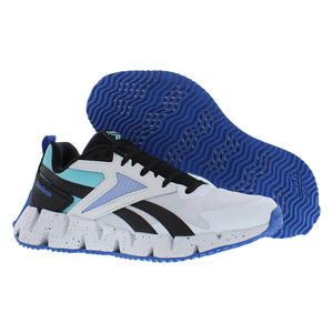 Zapatos para Hombre Zig Vector, Blancos, Negros y Azules, Estilo Deportivo, Entresuela de EVA, Suela de Goma, Parte Superior de Malla, con Cordones - Product Image 4