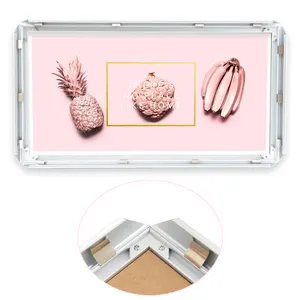 Pop Painting Frame Customize Aluminum Alloy Front Open Poster Snap Frame