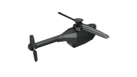 Drone de patrouille de sécurité avec caméra thermique et optique double 4K, longue portée, GPS RTK, itinéraire automatique, inspection Black Hornet