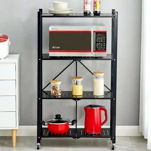 Estante de cocina giratorio de metal para el hogar, estante de almacenamiento de frutas y verduras, gran oferta de fábrica - Product Image 4