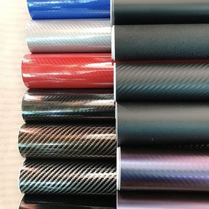Adesivo in Fibra di Carbonio 5D Tridimensionale ad Alta Lucentezza per Carrozzeria, Tetto, Griglia, Spoiler Posteriore, Pellicola per Cambio Colore Interni e <span class=keywords><strong>R</strong></span> - Product Image 1