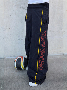 Pantaloni Sportivi Oversize Personalizzati, Jogger a <span class=keywords><strong>Gamba</strong></span> Dritta, Pantaloni da Trekking Antivento in Nylon per Uomo - Product Image 3