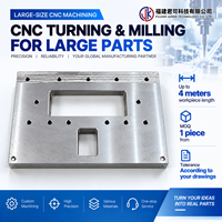 Plaque de base usinée CNC de précision sur mesure pour équipement d'automatisation industrielle, grande pièce non standard en acier avec traitement de surface