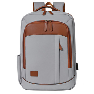 Hot Sale Fashion Geometric Large Capacity Waterproof Expandable Unisex <b>Laptop</b> <b>Backpack</b> USB Zipper Oxford Physiological Curve - Product Image 3