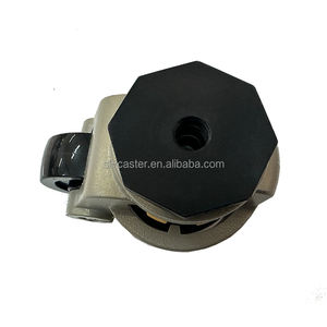 <span class=keywords><strong>40mm</strong></span> schwere <span class=keywords><strong>Nylon</strong></span>-Fuß rolle mit Aluminium rad Langlebige PA-drehbare verstellbare Bolzenloch-OEM-anpassbare Nivel lier rollen - Product Image 6