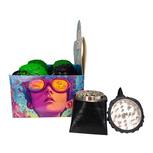 Wholesale Cute and Creative New Premium 3-Layer Modern <b>Herb</b> <b>Grinder</b> Made in China Zinc Alloy Tobacco <b>Herb</b> <b>Grinder</b> - Product Image 4