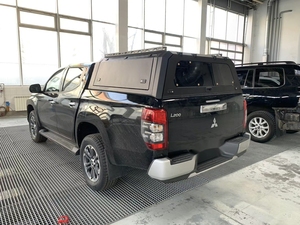 Coque de camping-car à double porte avec ventilation pour Mitsubishi Triton <span class=keywords><strong>L200</strong></span>, toit de camion personnalisé en aluminium imperméable - Product Image 2