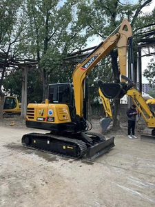 รถขุดตีนตะขาบ Sany SY60C มือสอง 6 ตัน เครื่องยนต์ Yanmar ระบบควบคุม PLC ของแท้จากจีน รถขุดขนาดเล็ก พร้อมมอเตอร์และเกียร์ - Product Image 2