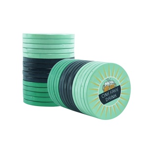 Jetons personnalisés avec motif de boisson gratuit, 39 mm, 10 g, jetons de poker en céramique polie pour restaurants, bars, salles de poker - Product Image 5