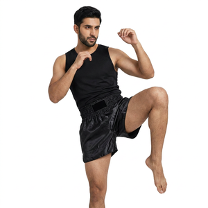 Reasonable Rate Hot Selling Men Boxing Stretch Shorts Comfortable Breathable Quick Dry Lightweight Top Trending Best Stuff - Product Image 1