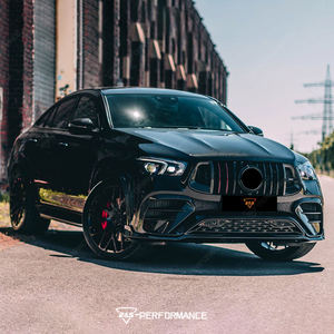 Kit de carrosserie en fibre de carbone sèche pour <span class=keywords><strong>Mercedes</strong></span> Benz GLE63 Coupé, mise à niveau vers le style B, lèvre avant, diffuseur arrière, kit de pièces automobiles - Product Image 2