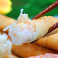 Crevettes soyeuses frites surgelées en vrac pour la maison et la restauration – Snack de fruits de mer