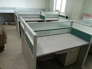 Thiết kế hiện đại chất lượng double side nội thất văn phòng bảng nhân viên Máy Trạm văn phòng làm việc bàn - Product Image 3