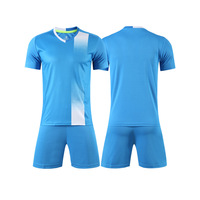 Maillot de football léger en sublimation intégrale, antibactérien, respirant, en maille 100% polyester, avec logo, nom et numéro personnalisés pour hommes et jeunes