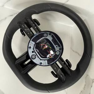 Expédition rapide Volant en cuir classique Dragonfly pour <span class=keywords><strong>Mercedes</strong></span> Benz AMG GT63 S W205 W166 W177 W204 W217 W222 C63 E63 S63 - Product Image 1