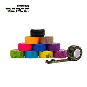 FIERCE 다채로운 접착 붕대 및 파워 리프팅 부직포 랩 테이프