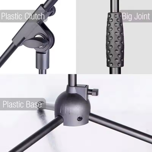 Ms090 yinyu DDP RTS Heavy-Duty & xách tay chuyên nghiệp Microphone đứng có thể điều chỉnh kim loại tripod tầng đứng cho studio/giai đoạn sử dụng - Product Image 3