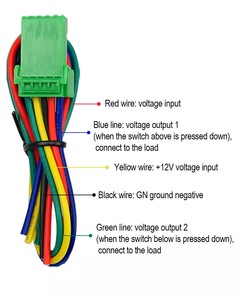 12V xe Đèn Sương Mù Ánh sáng dẫn lái xe thanh ánh sáng đẩy trên nút chuyển đổi kép cho TOYOTA - Product Image 5