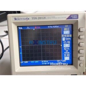 1 ชิ้น Tektronix TDS2012C 100MHz 2Ch ออสซิลโลสโคป TDS 2012C W โพรบ H - Product Image 1
