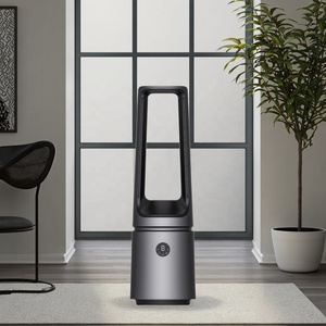 Điều khiển từ xa nhựa không cánh dao động bảng <span class=keywords><strong>fan</strong></span> hâm mộ với <span class=keywords><strong>12</strong></span>-giờ hẹn giờ và 3-tốc độ cài đặt cho hộ gia đình sử dụng - Product Image 3