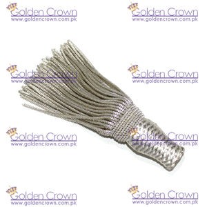 ฝรั่งเศสวงกบเงินแท่งพู่ด้วยขอบทองแท่ง - Product Image 6