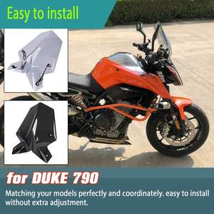 XXUN pièces de moto pare-brise pare-brise déflecteur de vent pour <span class=keywords><strong>KTM</strong></span> Duke790 <span class=keywords><strong>DUKE</strong></span> <span class=keywords><strong>790</strong></span> 2018 <span class=keywords><strong>2019</strong></span> 2020 - Product Image 2