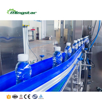 Ligne de production complète entièrement automatique 3 en 1 pour la fabrication d'eau en bouteille miniature, équipement d'usine, bon prix
