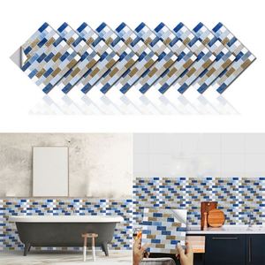 Tile Waterproof Bathroom Kitchen Self-Adhesive Mosaic Marble Backsplash Wall Sticker Decoration - Product Image 4